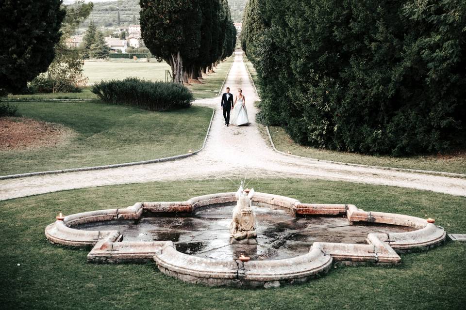 Villa d'epoca matrimonio