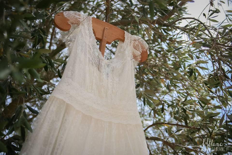 Abito sposa pizzo