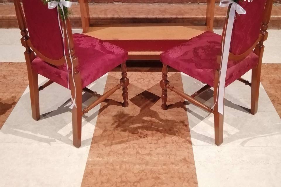 Allestimento chiesa