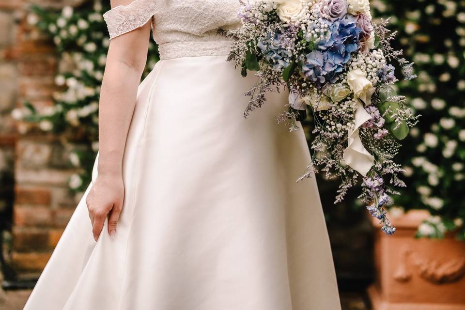 Bouquet sposa a goccia