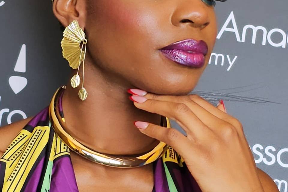 Makeup pelle nera