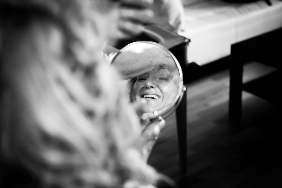 Riflesso mamma sposa