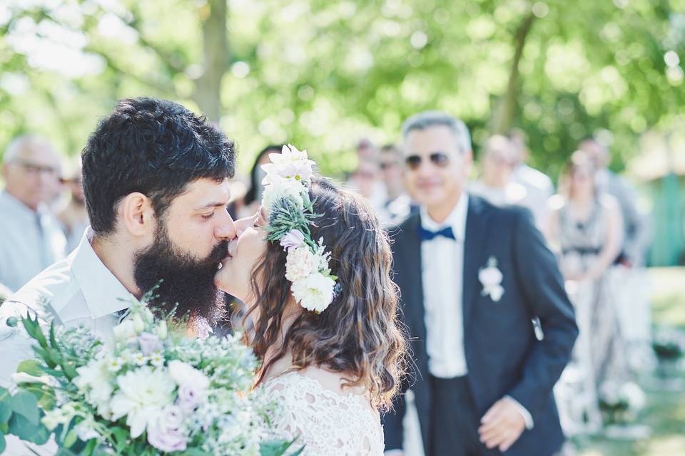 Country Vintage ceremony