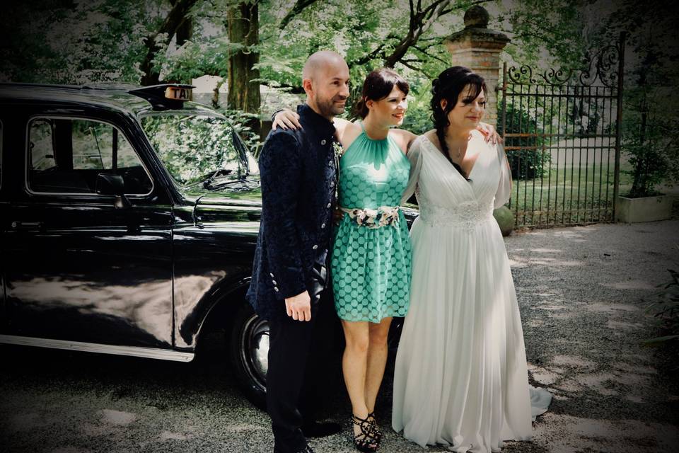 Con un taxi inglese nel parco