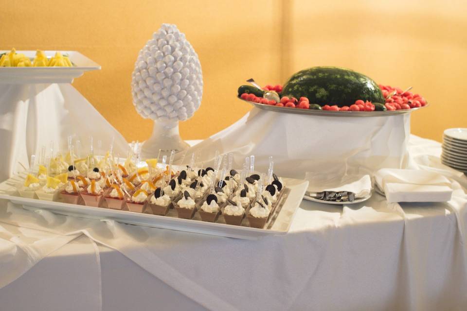 Buffet dolci e frutta