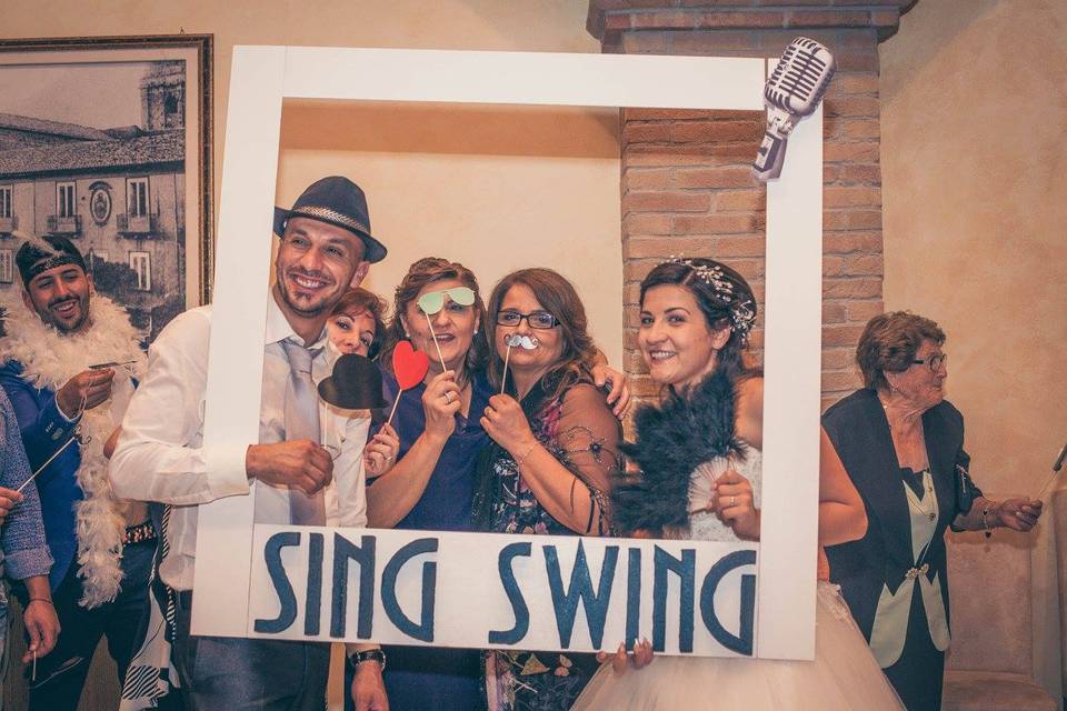 Sing Swing PhotoBooth Corner