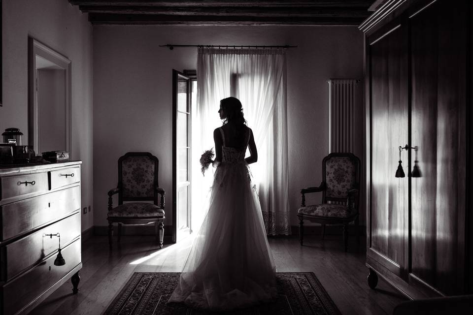 Foto preparazione sposa