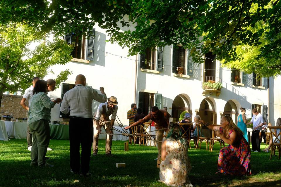 Aperitivo con giochi antichi