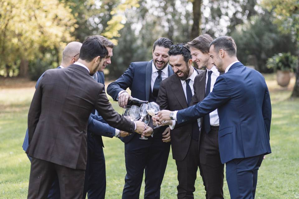 Brindisi tra amici!