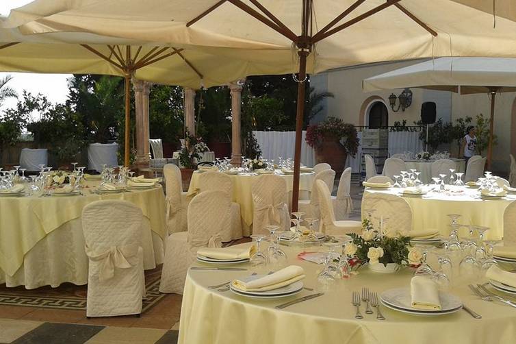 Allestimento per matrimonio