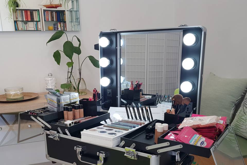 Postazione makeup professional