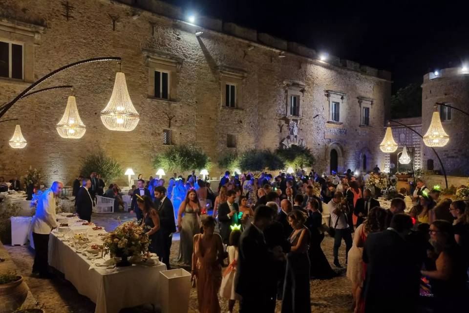 Lampadario stile impero