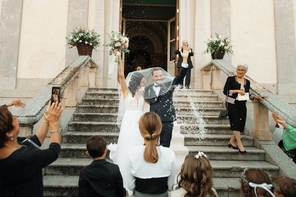 Lancio del riso