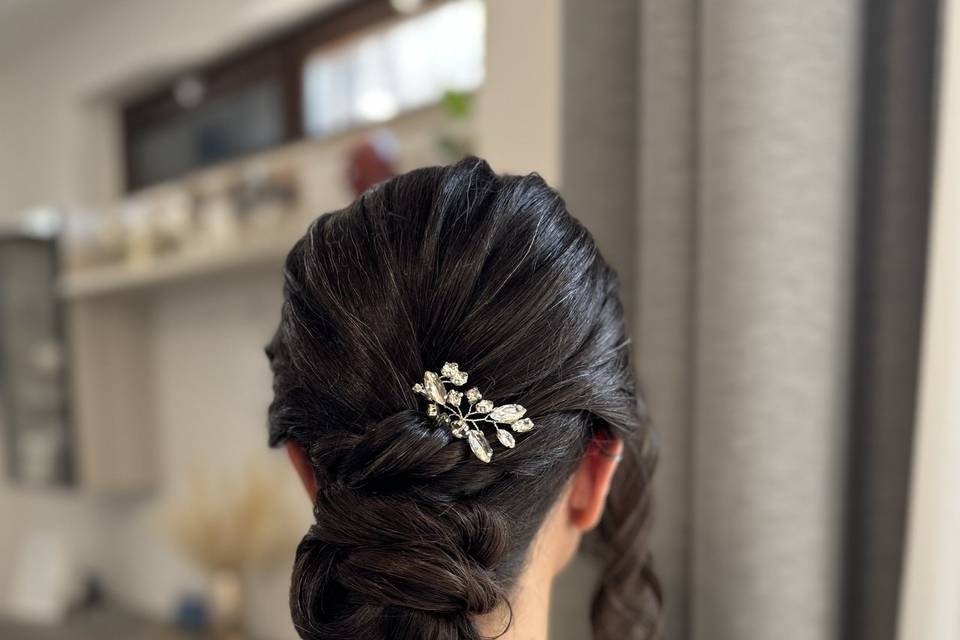 Chignon elegante