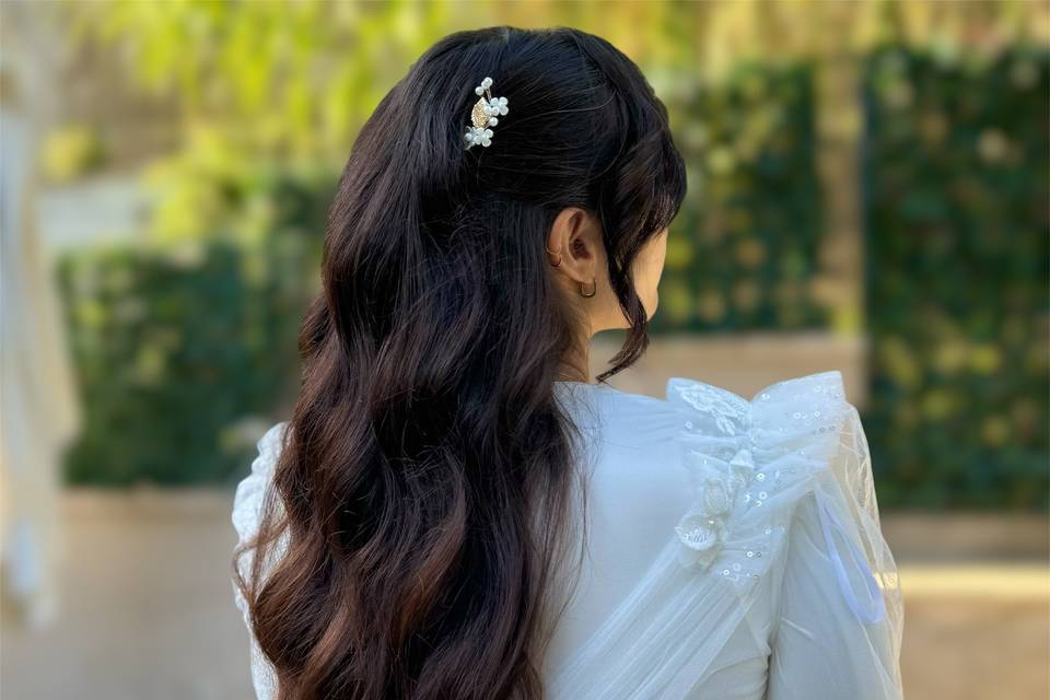 Bridal hairstyle