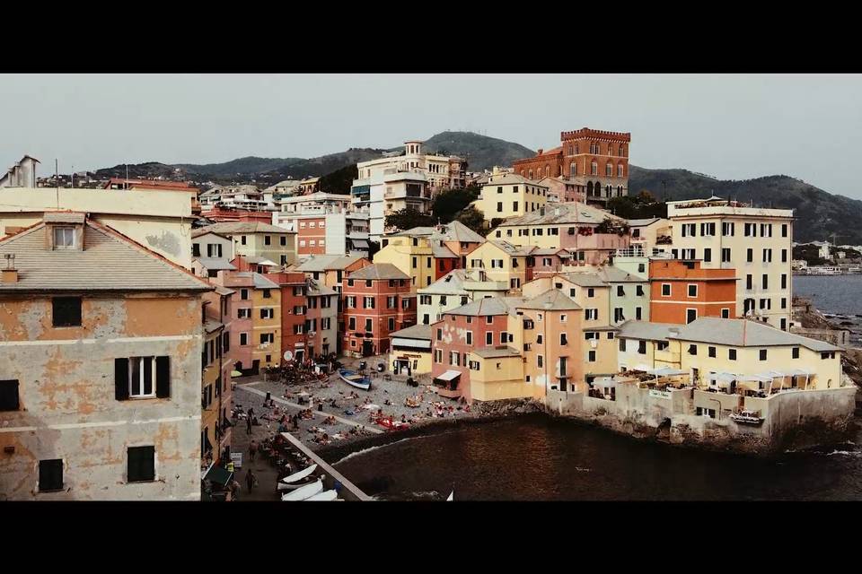 Drone su Boccadasse - Genova