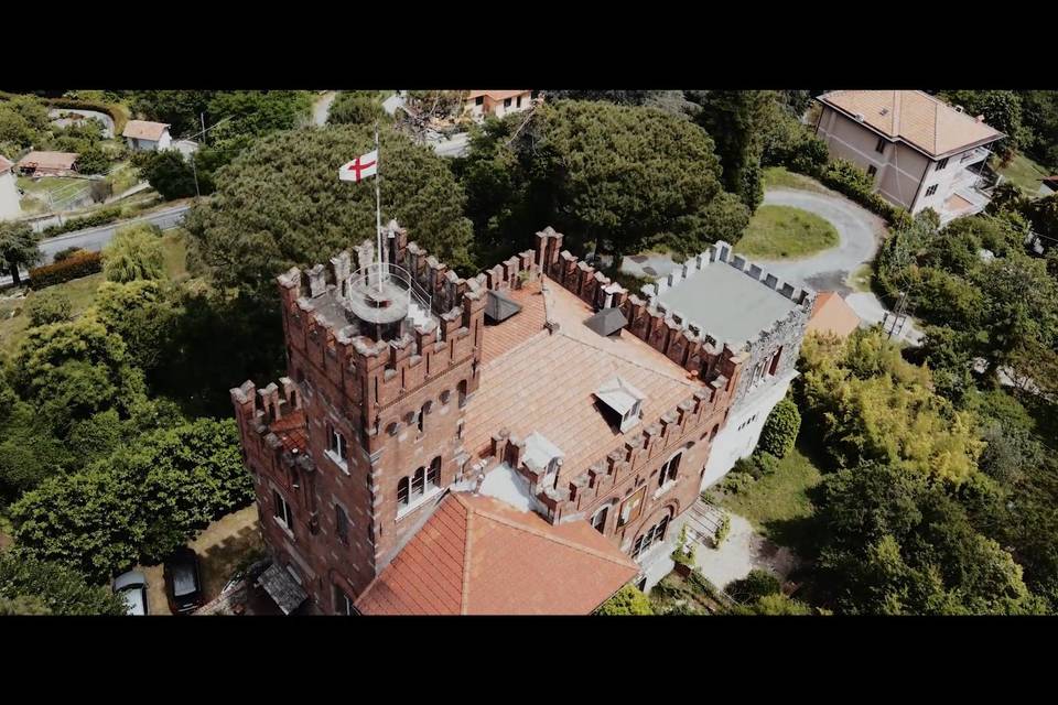 Drone su Castello San Cipriano