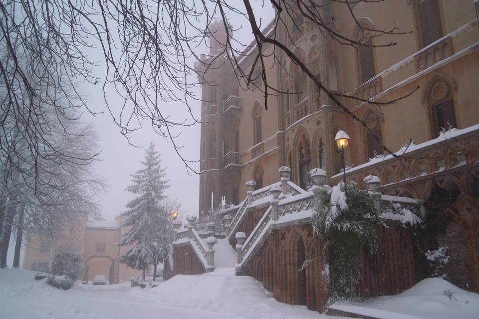 La neve e il castello