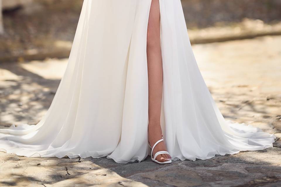 Tres chic bridal wear.