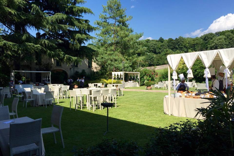 Aperitivo in giardino