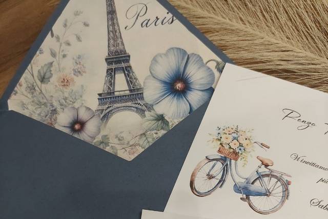 Un giorno a Parigi blu