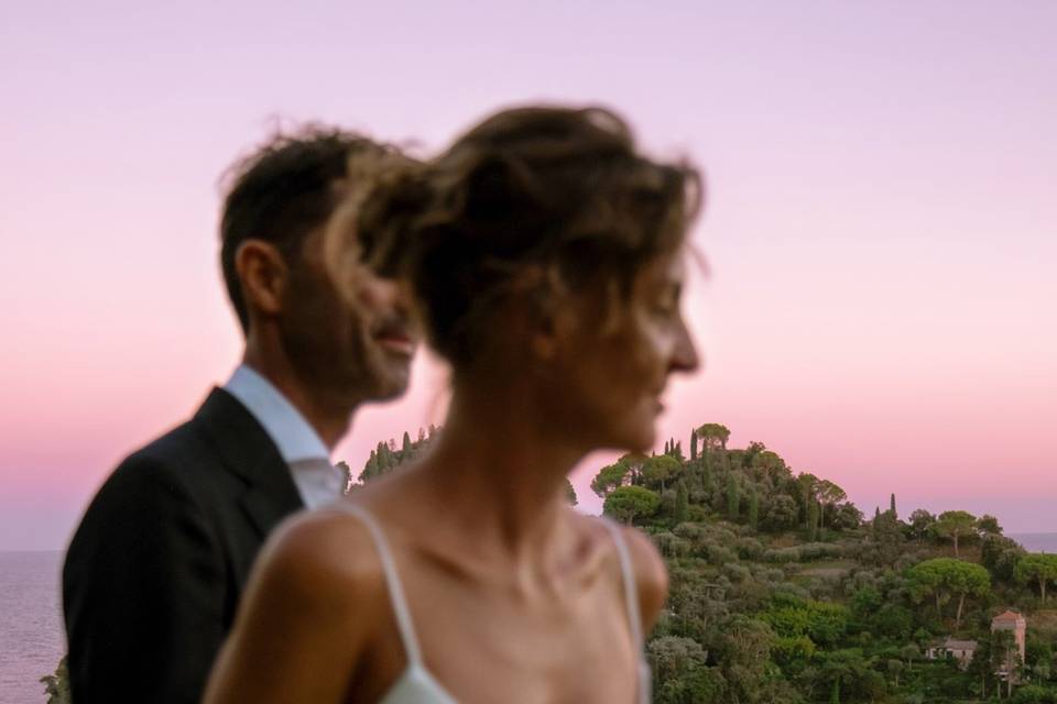 Tramonto a Portofino