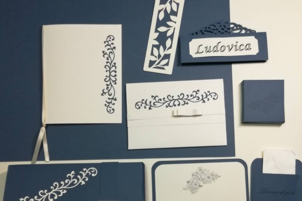 Blu lavanda carte eco