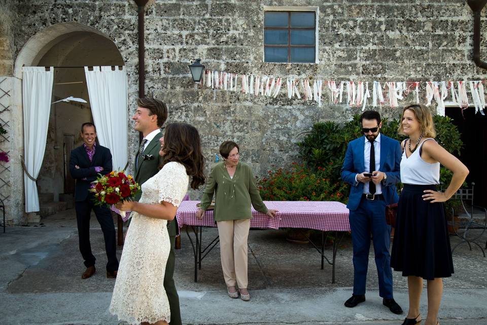 Matrimonio Kelly e Pim Puglia