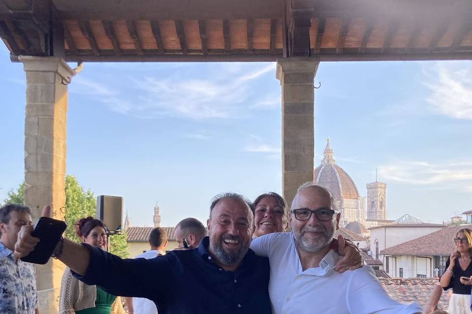 Con Luca e Amanda Firenze