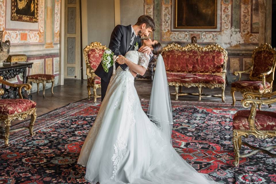 Sposi in villa
