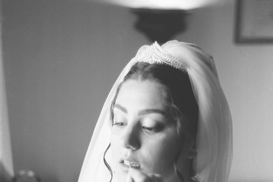 Preparazione sposa