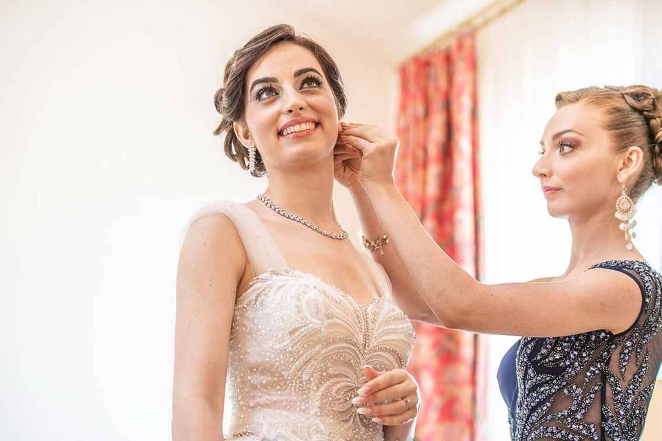 Sposa-preparazione