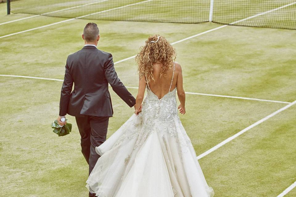 Tennis Wedding