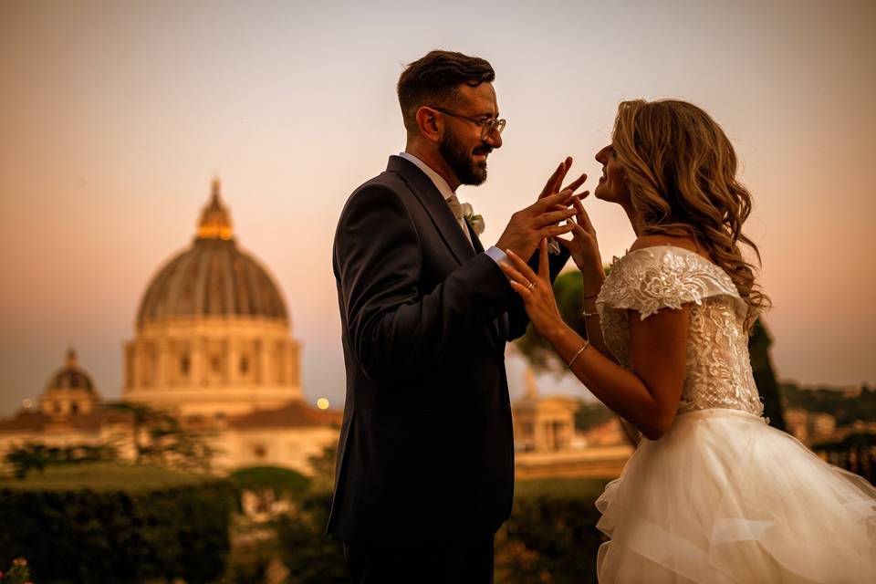 Fotografo matrimonio Roma