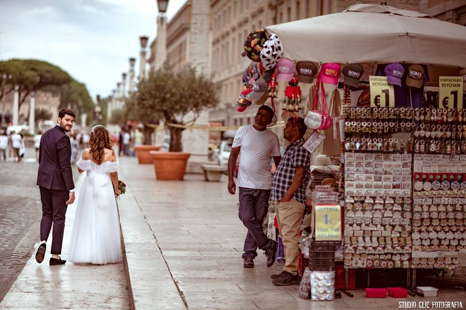 Fotografo matrimonio Roma