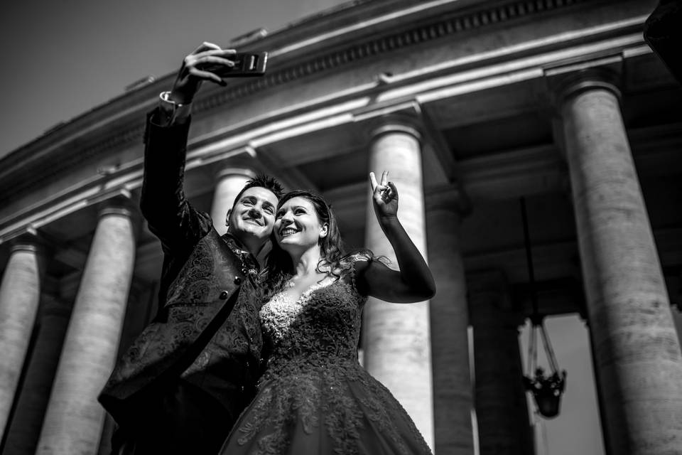 Fotografo matrimonio roma