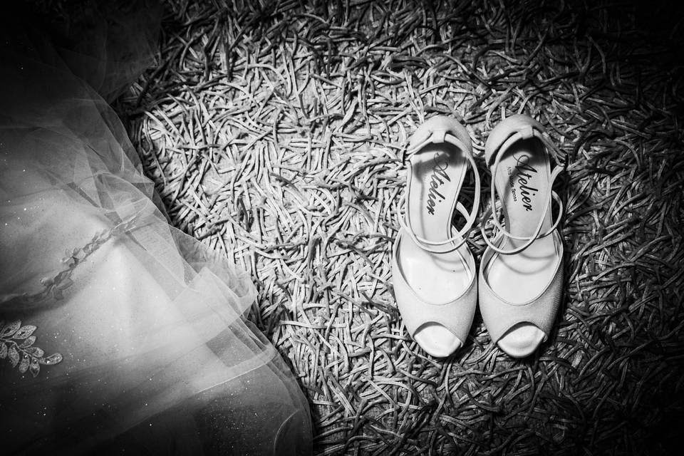 Matrimonio scarpe Sposa