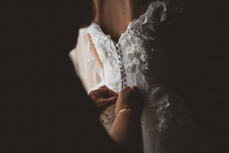 Matrimonio mamma sposa