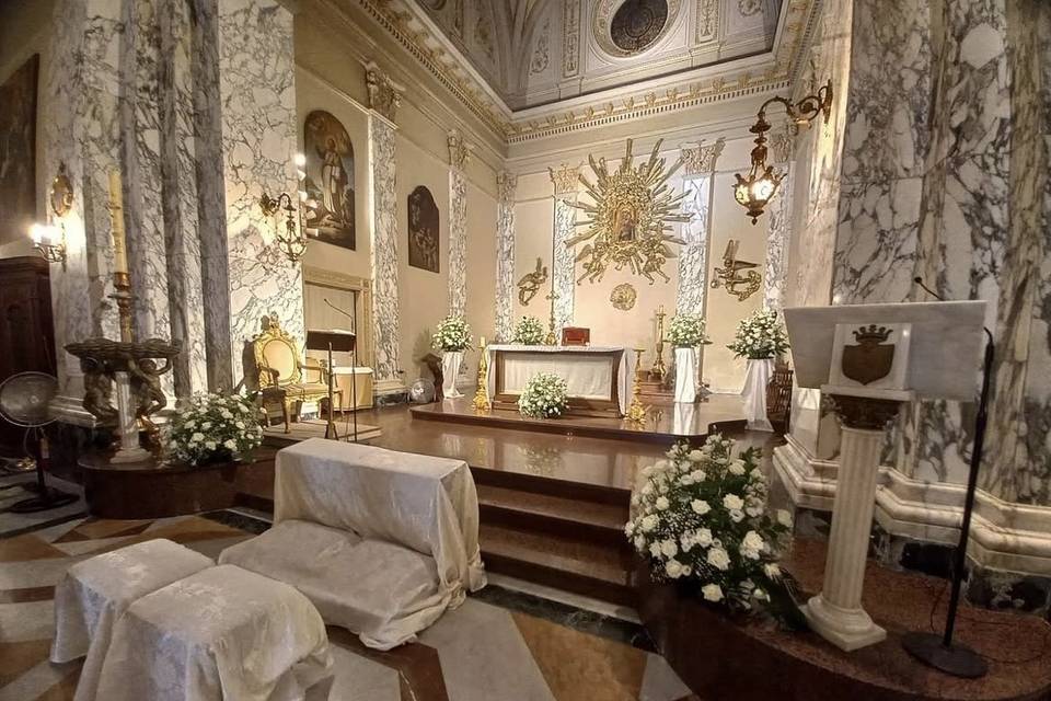 Allestimento per cerimonia