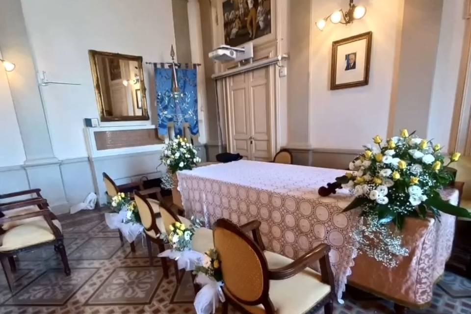 Allestimento cerimonia civile