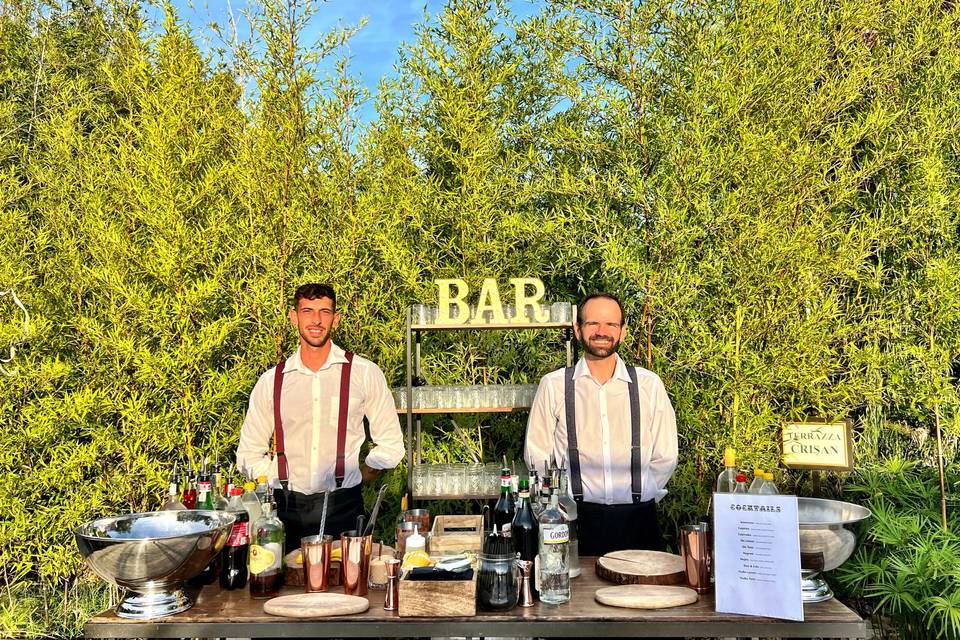 Open bar - Villa Colonnetta