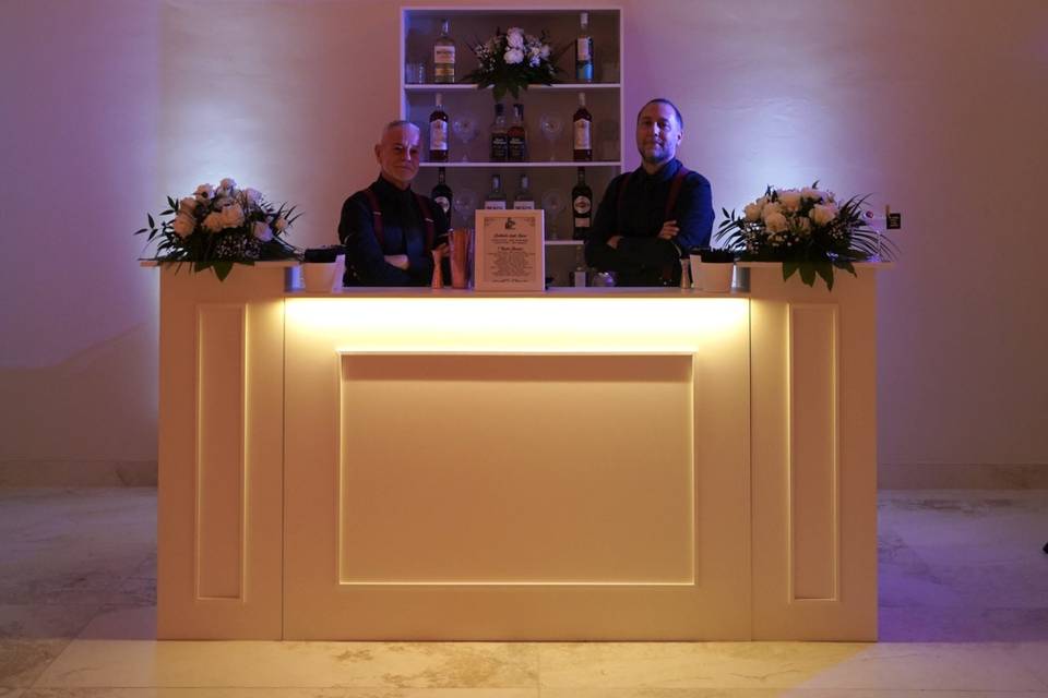 Bancone Boiserie Bianca