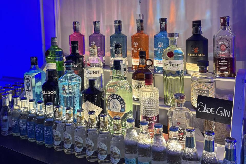 Gin Corner: Bottigliera