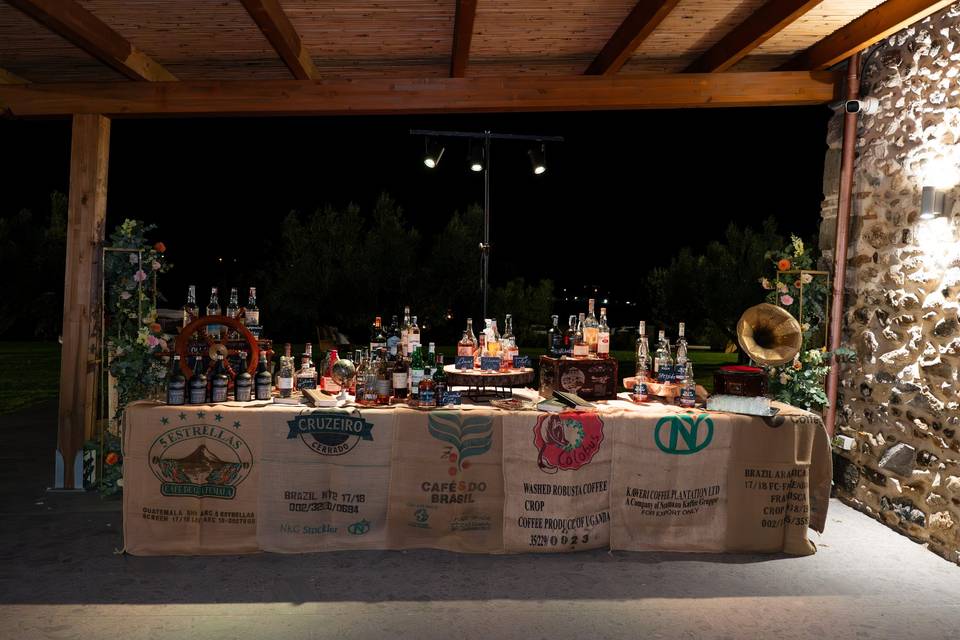 Allestimento Whisky Corner
