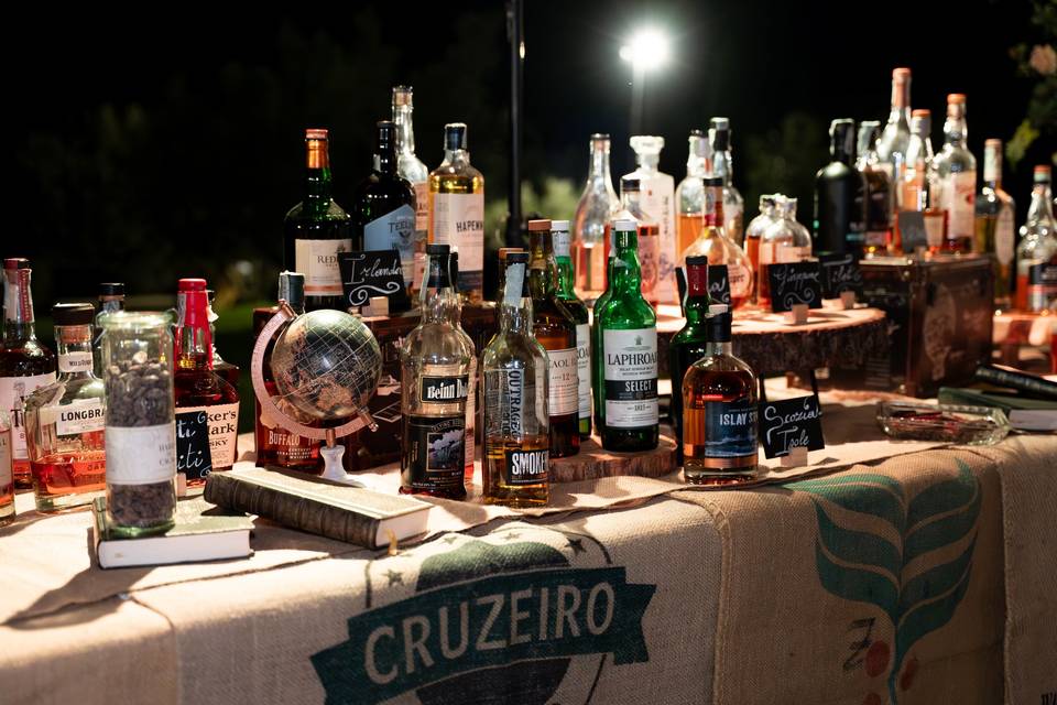 Allestimento Whisky Corner