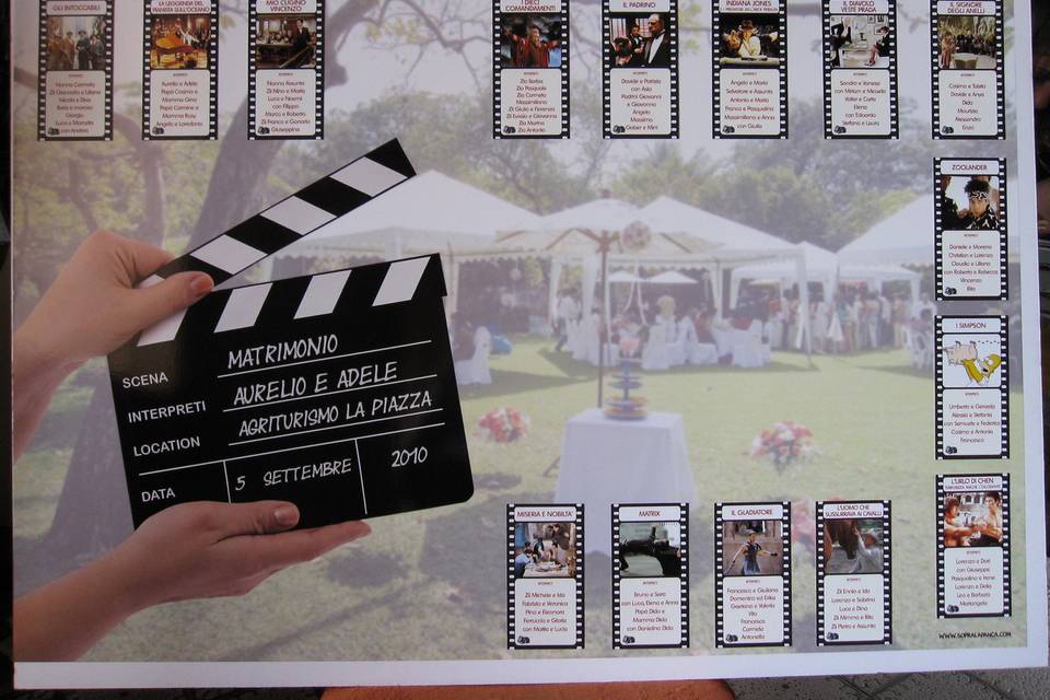 Tableau Matrimonio Cinema