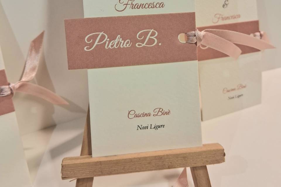 Menù e Segnaposto