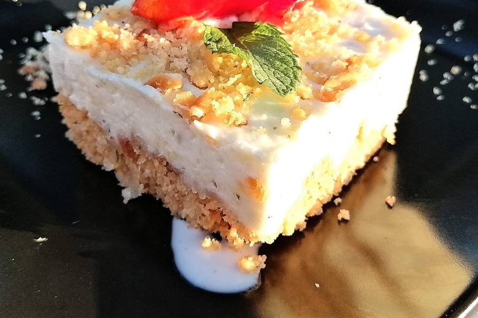 Cheese cake di baccalà