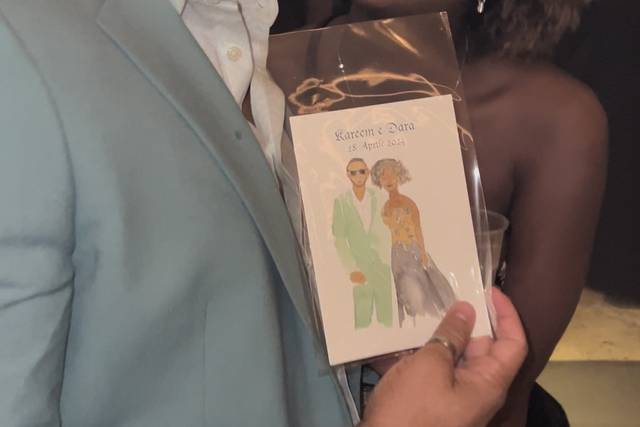 Un ritratto di una coppia