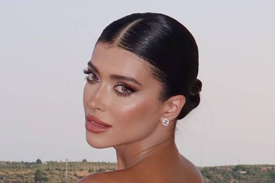 Toni caldi per il makeup sera